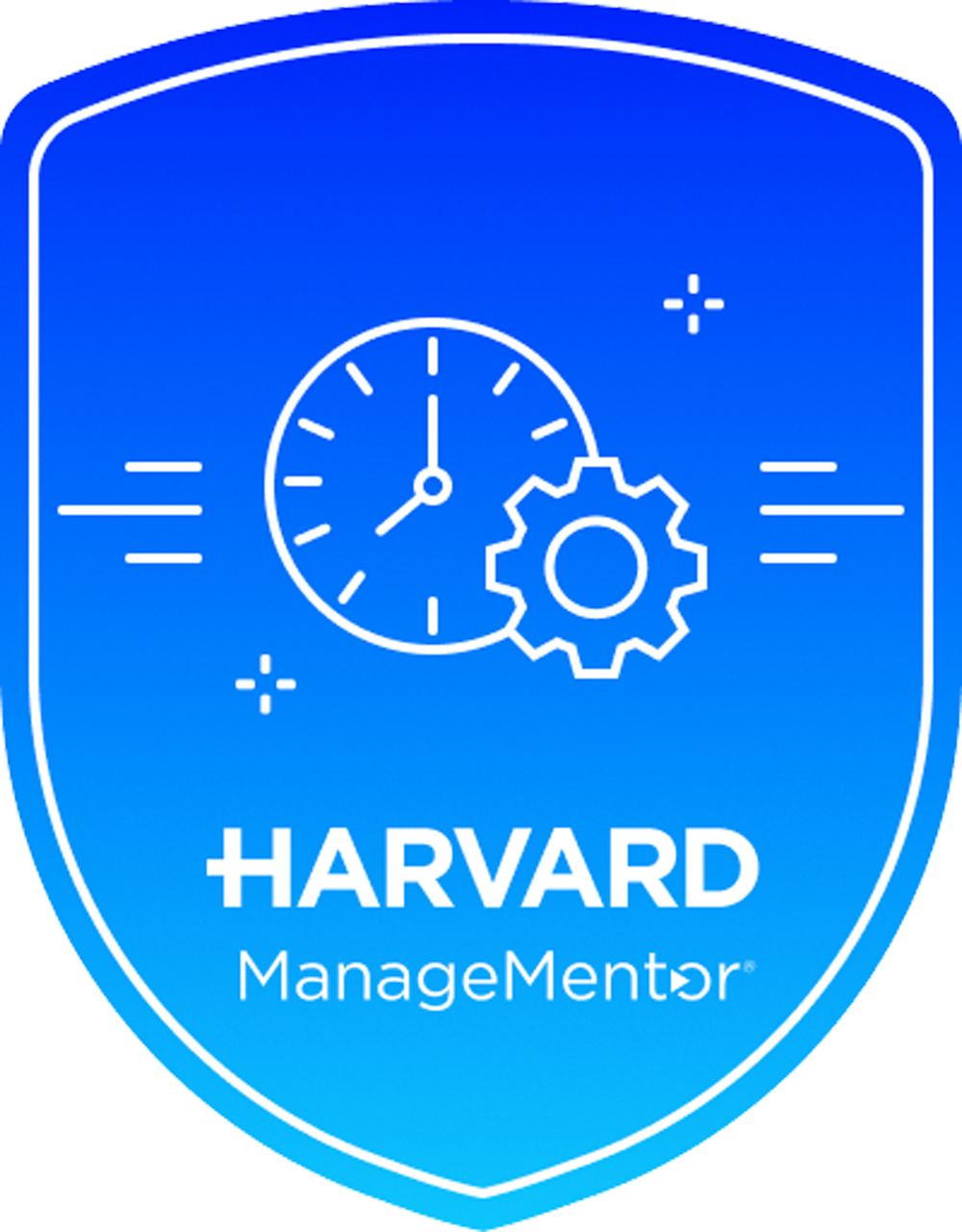 Harvard ManageMentor Time Management badge